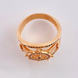 Anillo Timón Movíl 8.5 g / T9 3/4 Oro Rosa 18K