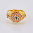 Anillo Timón Móvil 9.7 g / T11 1/4 Tres Oros 18K