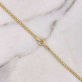 Cadena China 8.35gr / 60cm / 2.4mm Oro Amarillo +0 18K #