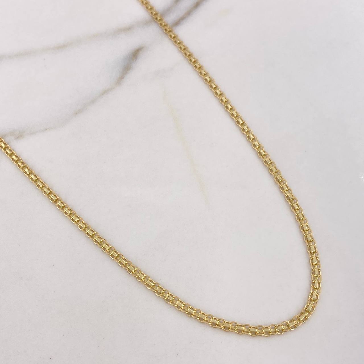 Cadena China 8.35gr / 60cm / 2.4mm Oro Amarillo +0 18K #