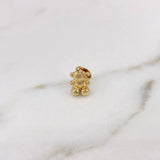 Dije Oso Sin Rostro 2.05gr / 1.6cm / Oro Amarillo 18K $