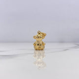 Dije Oso Sin Rostro 4.1gr / 2.3cm / Oro Amarillo 18K $