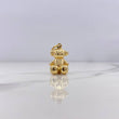 Dije Oso Sin Rostro 4.1gr / 2.3cm / Oro Amarillo 18K $