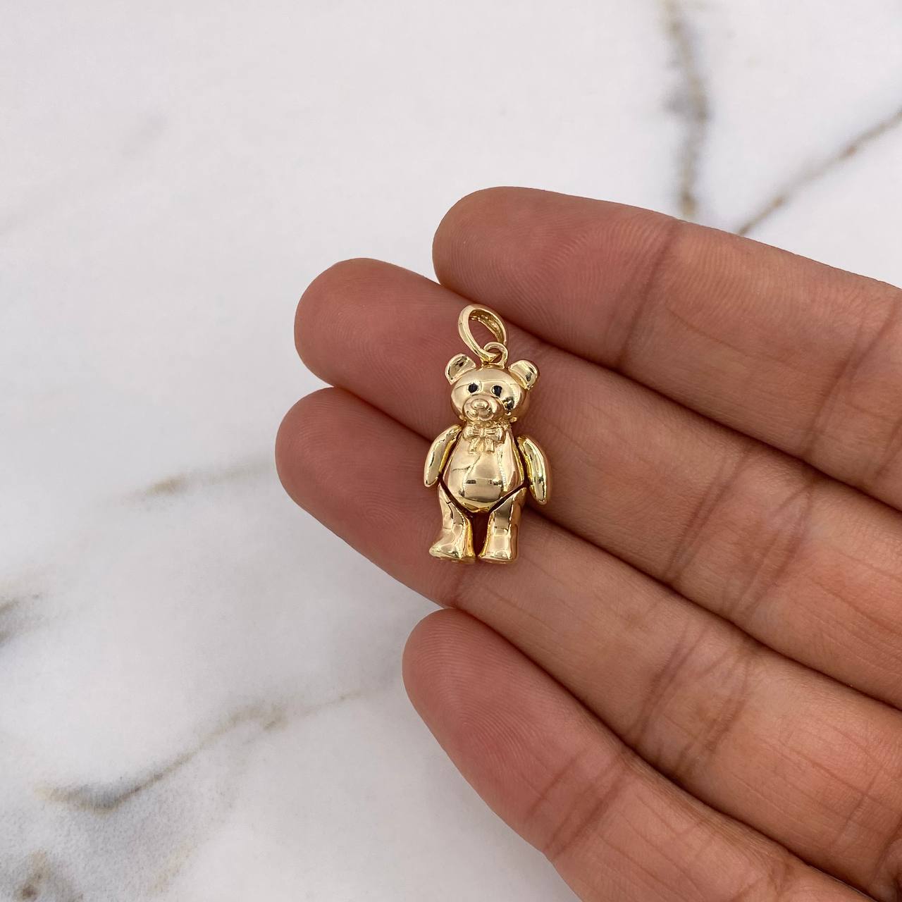 Dije Oso Articulado 4.2gr / 2.5cm / Oro Amarillo 18K $