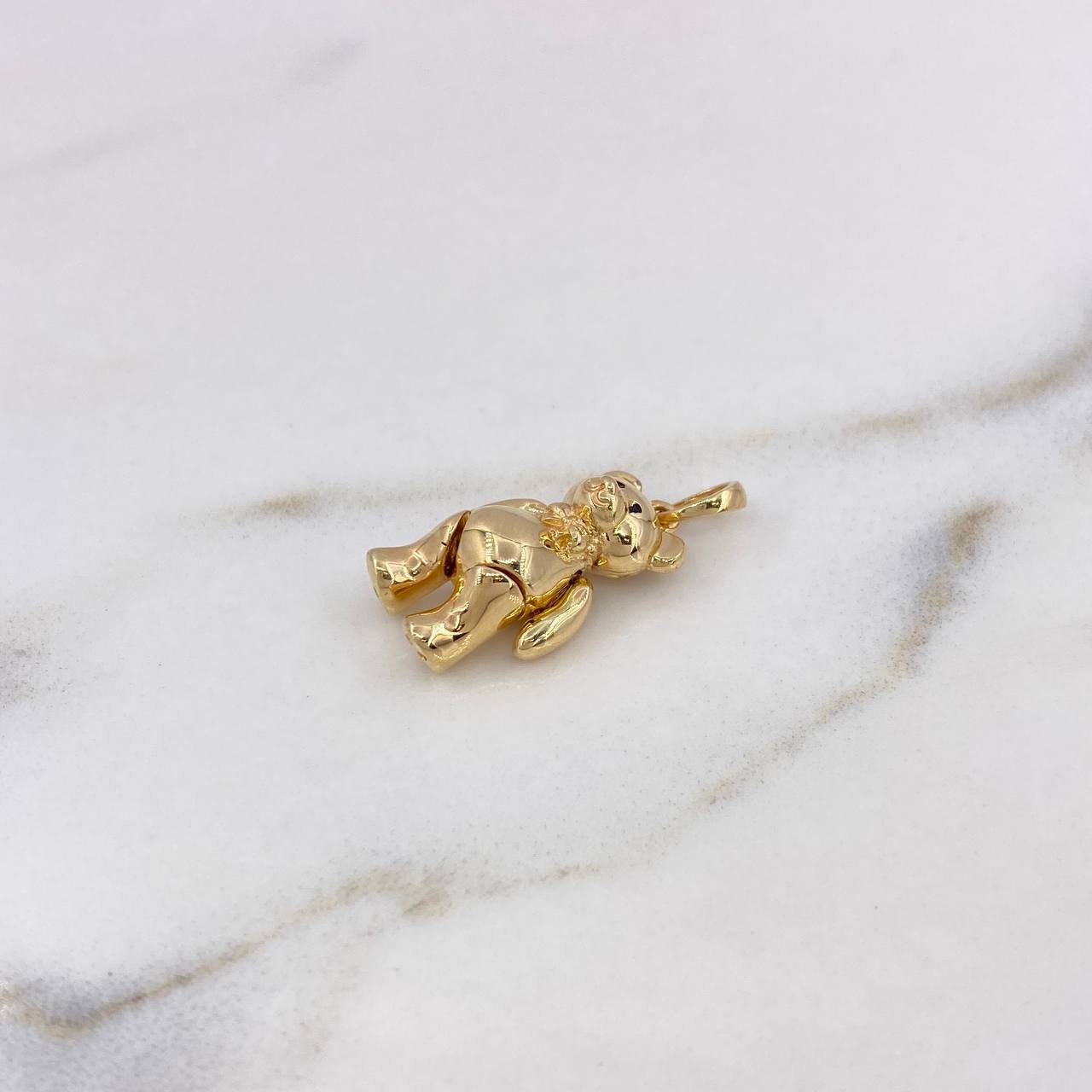 Dije Oso Articulado 4.2gr / 2.5cm / Oro Amarillo 18K $