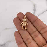 Dije Oso Articulado 4gr / 2.4cm / Oro Rosa 18K $