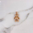 Dije Oso Articulado 4.1gr / 2.4cm / Oro Rosa 18K $