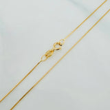 Set Cadena Veneciana + Dije Halo / 2.35 g / 45 cm Oro Amarillo 18K