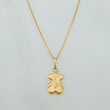 Set Cadena Veneciana + Dije Oso Ts / 1.35g / 45cm Oro Amarillo 18K
