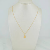 Set Cadena Veneciana + Dije Oso Ts / 1.35g / 45cm Oro Amarillo 18K