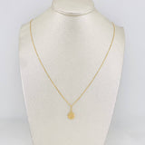 Set Cadena Veneciana + Dije Corona / 1.65g / 45cm Oro Amarillo 18K
