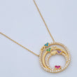 Cadena Aro Seguido Corazones 3.25gr / 47cm / Oro Amarillo +3 18K &