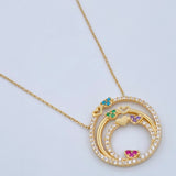 Cadena Aro Seguido Corazones 3.25gr / 47cm / Oro Amarillo +3 18K &