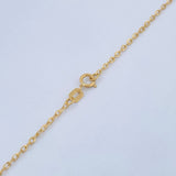Cadena Aro Seguido Trebol 2.7gr / 46cm / Oro Amarillo +3 18K &