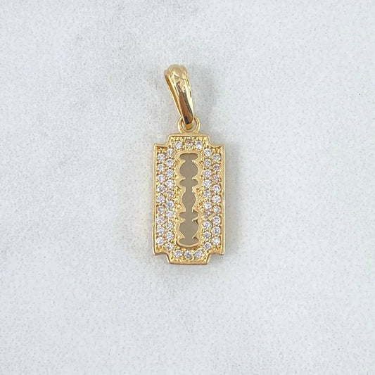 Dije Cuchilla 1.7gr / 2.2cm / Oro 18K