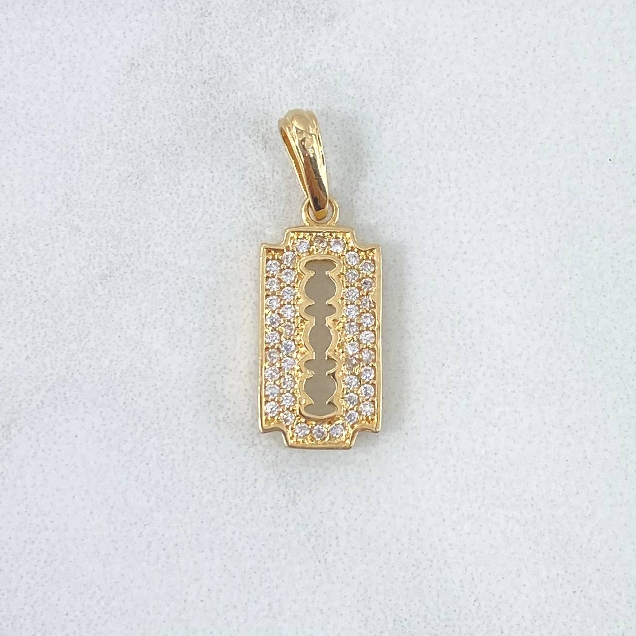 Dije Cuchilla 1.7gr / 2.2cm / Oro 18K *