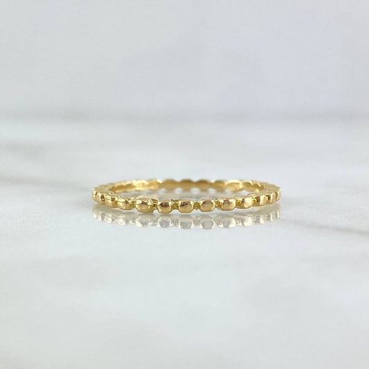 Anillo Esferas 1.25gr / T5 3/4 / Oro Amarillo 18K