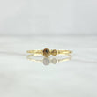 Anillo Bipunteado 0.95gr / T6 3/4 / Oro Amarillo 18K  ©
