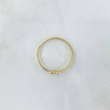 Anillo Bipunteado 0.95gr / T6 3/4 / Oro Amarillo 18K  ©