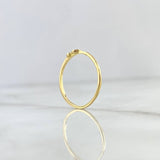 Anillo Bipunteado 0.95gr / T6 3/4 / Oro Amarillo 18K  ©