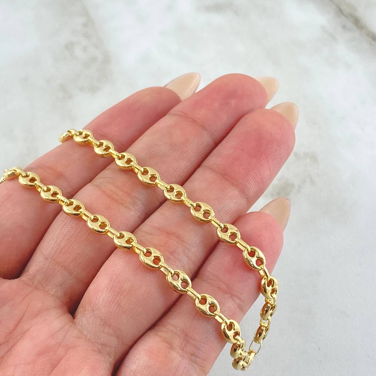 Cadena GC 6.9gr / 45cm / Oro Amarillo 18K