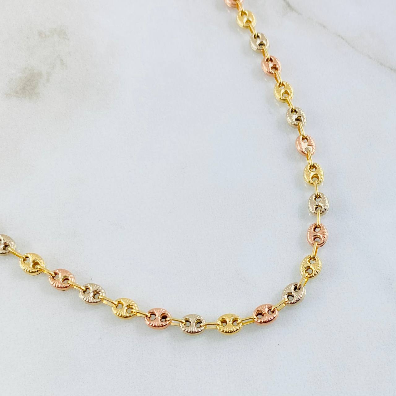 Cadena GC 9gr / 60cm / Tres Oros 18K
