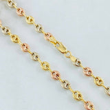 Cadena GC 9gr / 60cm / Tres Oros 18K
