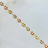 Cadena GC 9gr / 60cm / Tres Oros 18K