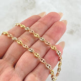 Cadena GC 9gr / 60cm / Tres Oros 18K