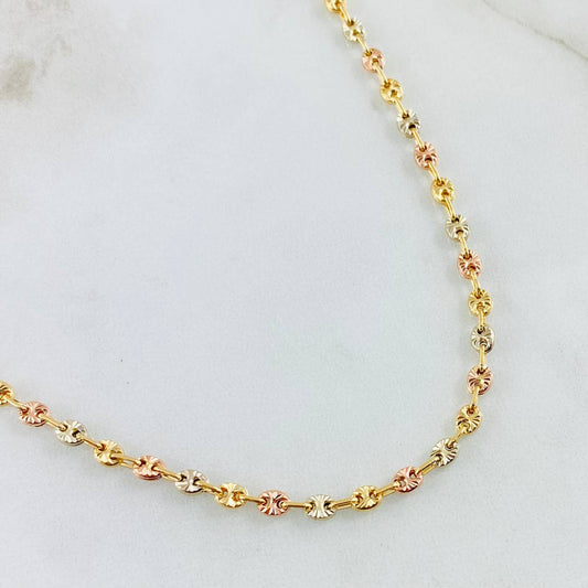 Cadena GC 10.5gr / 70cm / Tres Oros 18K