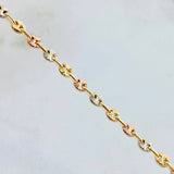 Cadena GC 10.5gr / 70cm / Tres Oros 18K