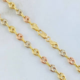 Cadena GC 7.05gr / 45cm / Tres Oros 18K
