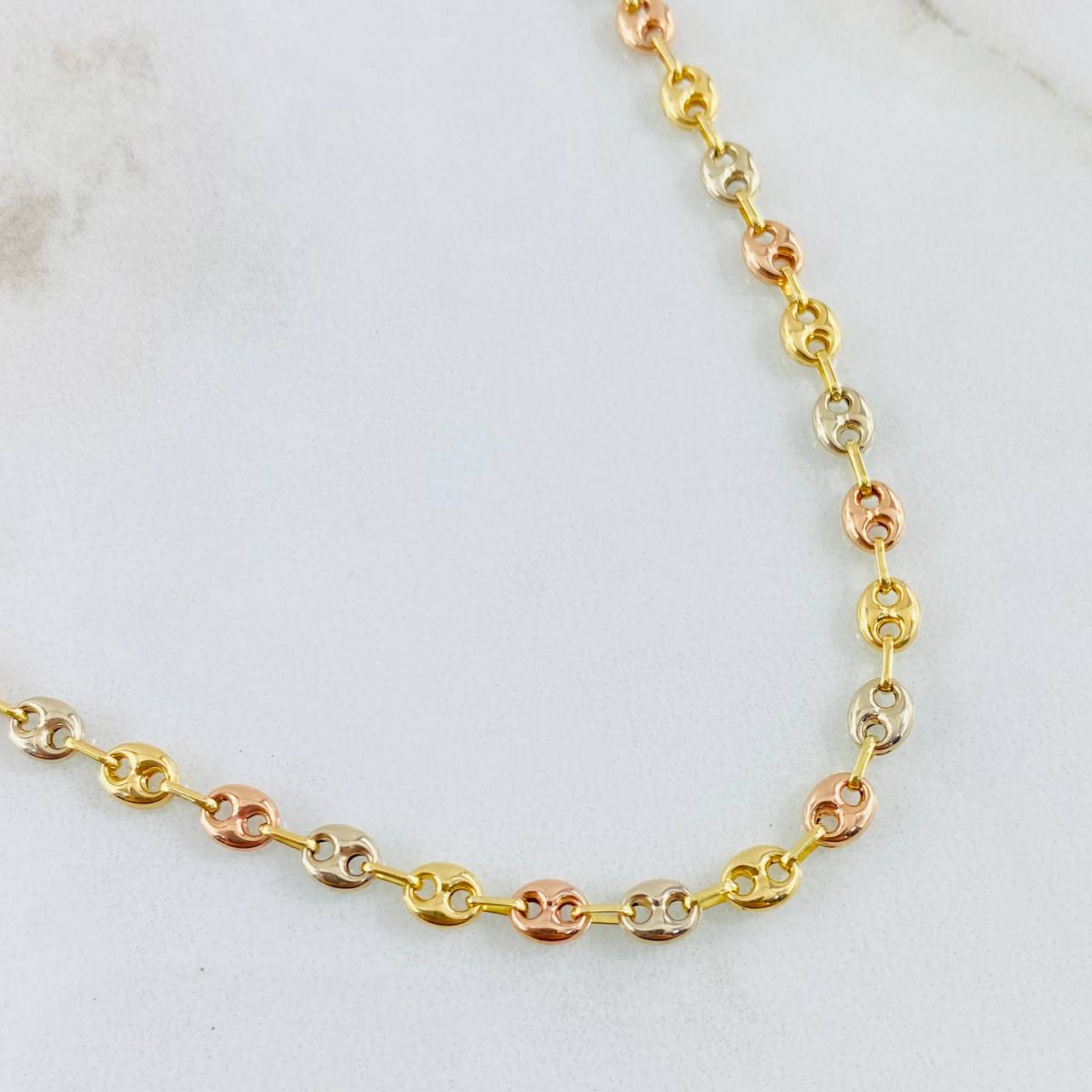 Cadena GC 4.7gr / 40cm / Tres Oros 18K *