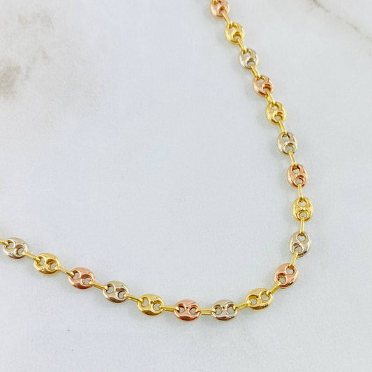 Cadena GC 4.7gr / 40cm / Tres Oros 18K *