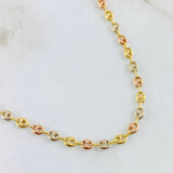 Cadena GC 4.5gr / 40cm / Tres Oros 18K ©