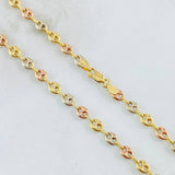 Cadena GC 4.7gr / 40cm / Tres Oros 18K *