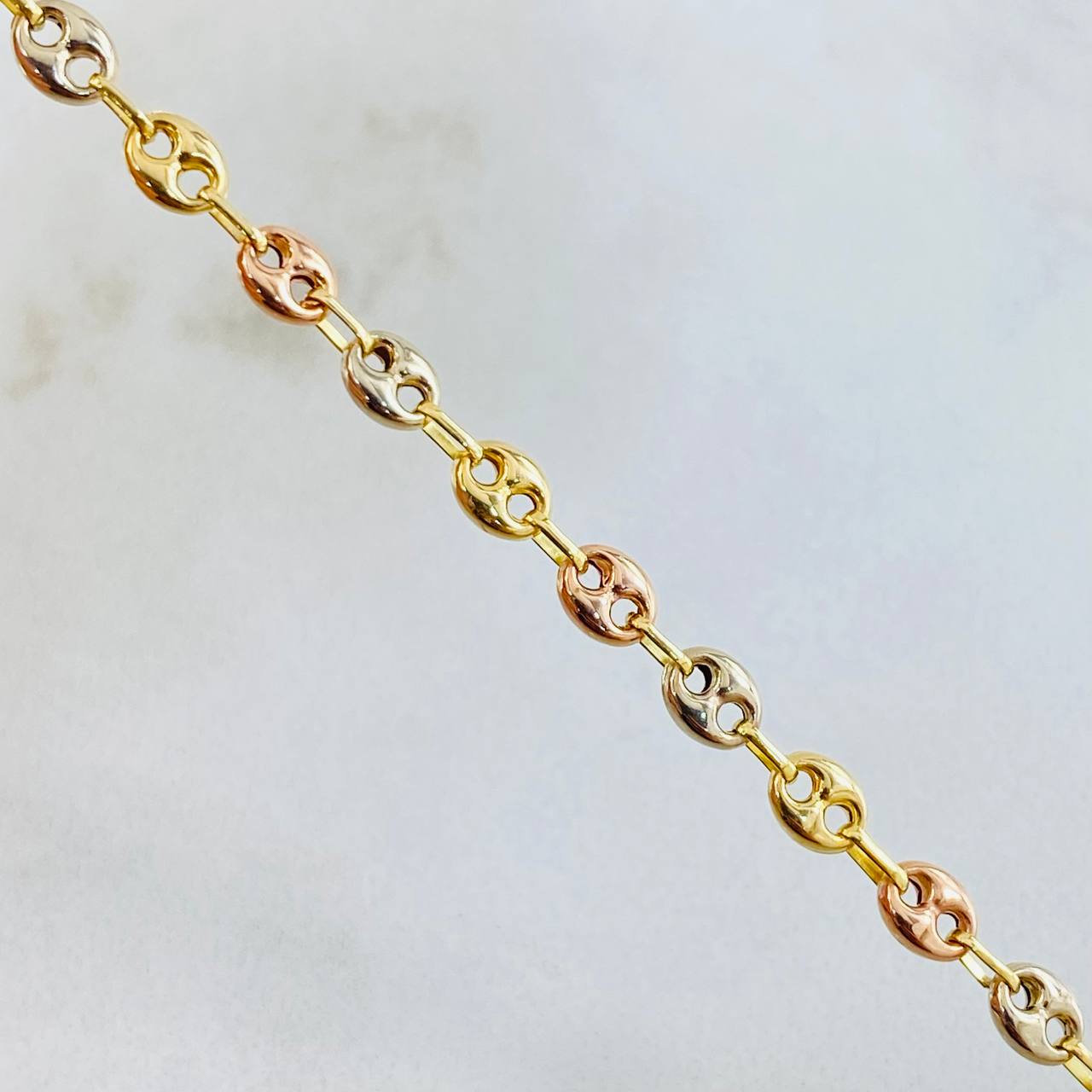 Cadena GC 4.5gr / 40cm / Tres Oros 18K ©