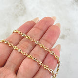 Cadena GC 4.7gr / 40cm / Tres Oros 18K *