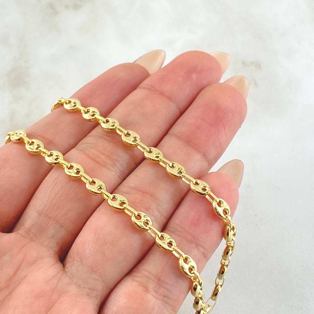 Cadena GC 7.5gr / 50cm / Oro Amarillo 18K