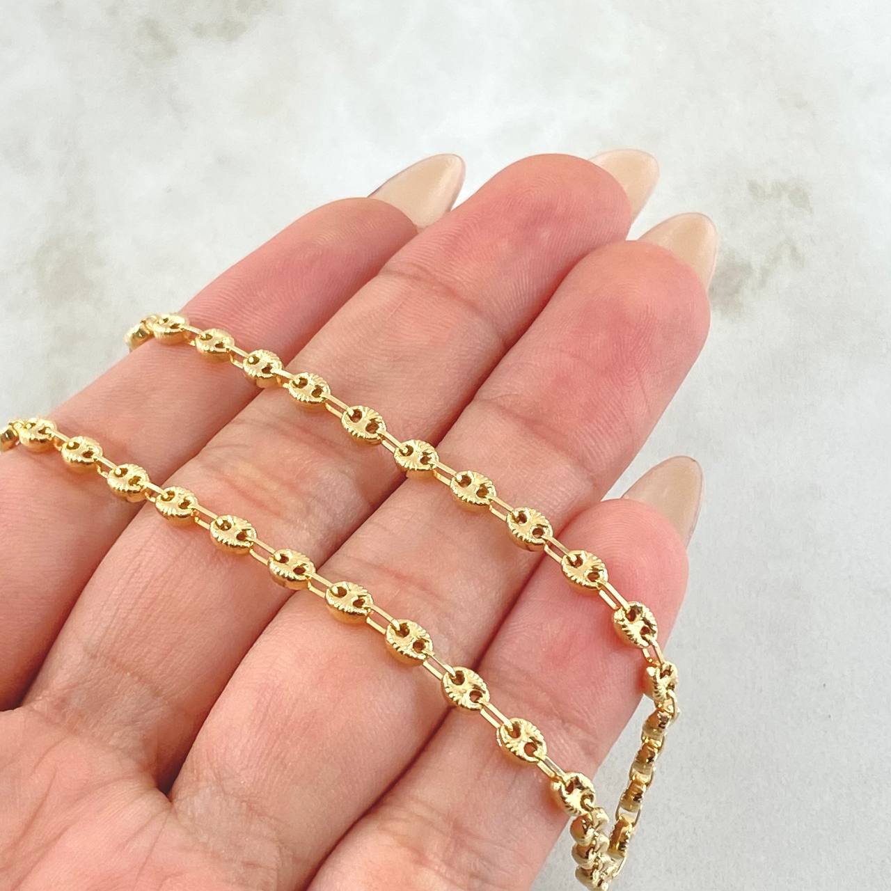 Cadena GC 6.7gr / 45cm / Oro Amarillo 18K