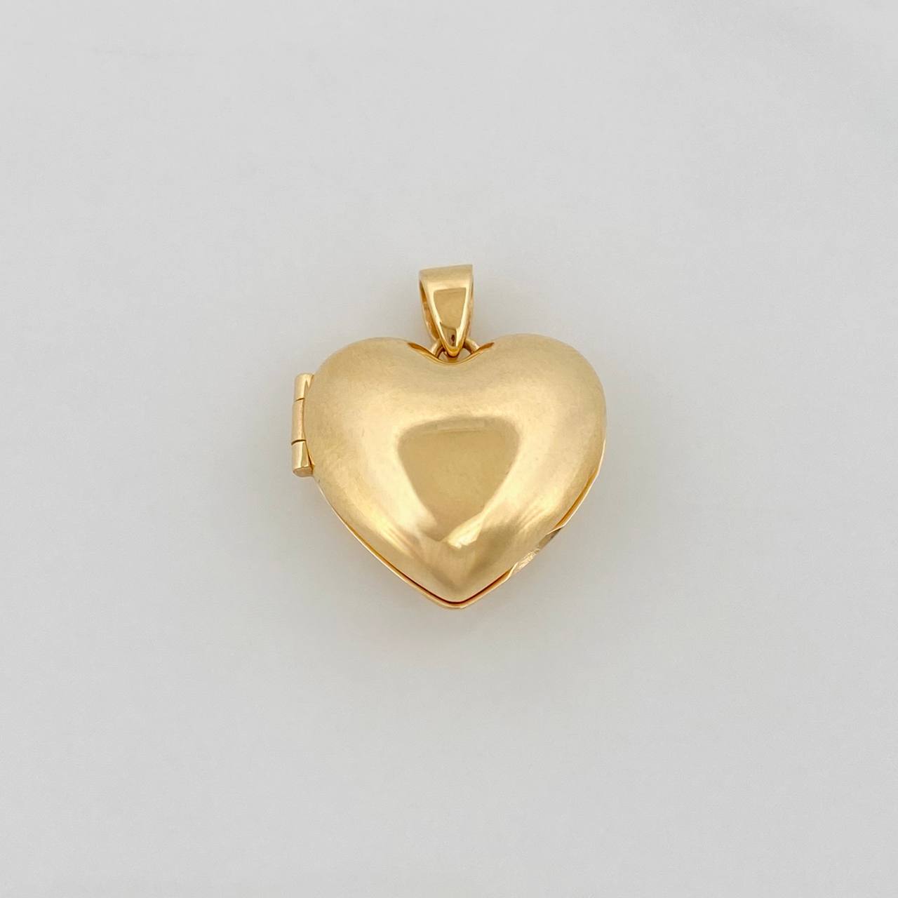 Dije Relicario Corazón 2.65g / 2cm Oro Amarillo 18K