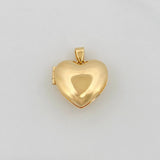 Dije Relicario Corazón 2.65g / 2cm Oro Amarillo 18K