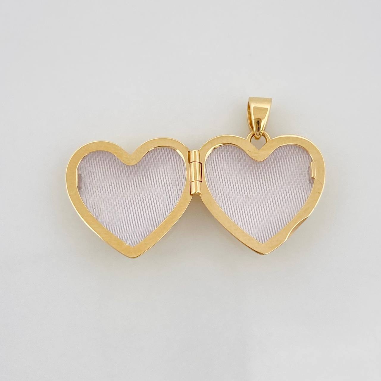 Dije Relicario Corazón 2.65g / 2cm Oro Amarillo 18K