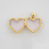 Dije Relicario Corazón 2.65g / 2cm Oro Amarillo 18K
