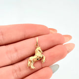 Dije Caballo 0.8gr / 2.2cm / Oro Amarillo 18K