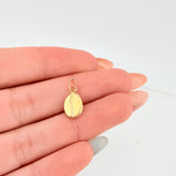 Dije Grano De Cafe 0.3gr / 1.5cm / Oro Amarillo 18K