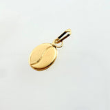 Dije Grano De Cafe 0.25gr / 1.3cm / Oro Amarillo 18K