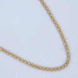 Cadena Militar Media Luna 19.7gr / 66cm / Oro Amarillo Nac.Esp. 18K $