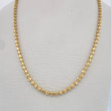 Cadena Militar Media Luna 19.7gr / 66cm / Oro Amarillo Nac.Esp. 18K $