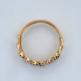 Anillo Cadena 2.3gr / T7 / Oro Amarillo 18K &